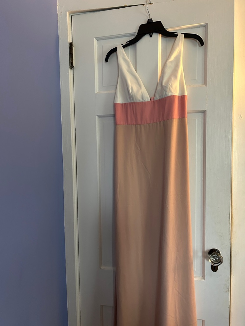 Jill Stuart White, Pink and Blush Maxi Dress